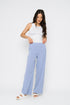 Stevie-Wide Leg Pull On Pant